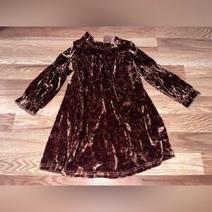 Velvet Brown girls Dress 3T